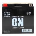 ON AGM YT14B-BS 14А/ч-12V мото EN190 прямая 140x70x145