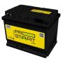 Автомобильный аккумулятор PRO START 6СТ 2000998119287 62А/ч-12V ст EN530 европейские обратная 242x175x190