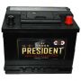 Автомобильный аккумулятор President Super 66514 165А/ч-12V ст EN1200 болт прямая 518x274x242