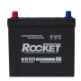 Автомобильный аккумулятор Rocket SMF 80D23AR 62А/ч-12V ст EN660 европейские прямая 232x173x205
