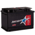 Русская Звезда 6СТ 75А/ч-12V ст EN600 европейские обратная 276x175x190