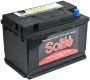 Автомобильный аккумулятор Solite CMF57413 74А/ч-12V ст EN690 европейские прямая 278x175x190