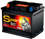 Автомобильный аккумулятор Spark 6СТ-60 62А/ч-12V ст EN500 европейские обратная 242x175x190