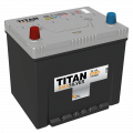 ТИТАН Asia Silver 70А/ч-12V ст EN600 европейские обратная 232x173x225