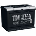 ТИТАН Standart 60А/ч-12V ст EN540 европейские прямая 242x175x190