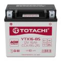 TOTACHI AGM 90016 16А/ч-12V ст EN215 - прямая 150x87x161