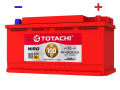 Автомобильный аккумулятор TOTACHI NIRO MF 60038 VLR 90200 100А/ч-12V ст EN850 европейские обратная 353x175x190