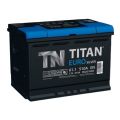 Titan Euro Silver 61600A 61А/ч-12V ст EN600 европейские прямая 242x175x190