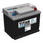 Автомобильный аккумулятор Titan Euro Silver 61А/ч-12V ст EN620 европейские обратная 242x175x190