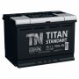 Автомобильный аккумулятор Titan Standart 62А/ч-12V ст EN570 европейские прямая - 242x175x190