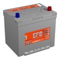 Tubor Asia EFB 70А/ч-12V ст EN600 европейские обратная 232x173x225