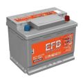 Tubor EFB 60А/ч-12V ст EN600 европейские обратная 242x175x190