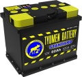 Тюмень 6СТ-60 Standard 60А/ч-12V ст EN520 европейские обратная - 242x175x190
