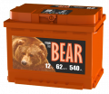 Тюменский Медведь BatBEAR 60А/ч-12V ст EN550 европейские прямая 242x175x190