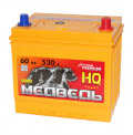 Тюменский Медведь Silver Asia 65D23L 60А/ч-12V ст EN530 европейские обратная 232x173x225