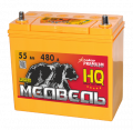 Тюменский Медведь Silver 6СТ 55 VLA Asia 65B24L 55А/ч-12V ст EN480 тонкие обратная 238x125x225