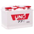 UNO 6CT - 77А/ч-12V ст EN670 европейские прямая 278x175x190