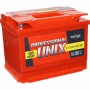Автомобильный аккумулятор Unix 6ст - 62 Professional new 62А/ч-12V ст EN европейские обратная - 242x175x190