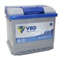 VBD EFB 50А/ч-12V ст EN550 европейские прямая 204x175x190