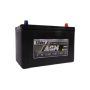 Автомобильный аккумулятор VST AGM 585900075 85А/ч-12V ст EN800 выносные (Азия) обратная 305x171x222