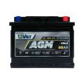 VST AGM 560900066 60А/ч-12V ст EN660 европейские обратная 242x175x190