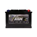 VST AGM 570900072 70А/ч-12V ст EN720 европейские обратная 278x175x190