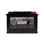 Автомобильный аккумулятор VST AGM 570900072 70А/ч-12V ст EN720 европейские обратная 278x175x190