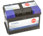 Автомобильный аккумулятор Vesna Power P073 73А/ч-12V ст EN630 европейские обратная 278x175x175