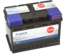 Автомобильный аккумулятор Vesna Power P074HX 74А/ч-12V ст EN680 европейские прямая 278x175x190