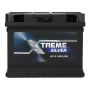 Автомобильный аккумулятор Xtreme Silver 60А/ч-12V ст EN560 европейские обратная 242x175x190