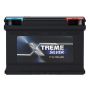 Автомобильный аккумулятор Xtreme Silver 77А/ч-12V ст EN700 европейские обратная 278x175x190