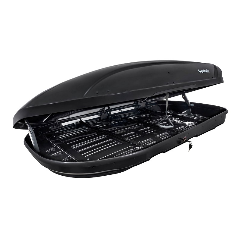 Автомобильный бокс Pentair COBRA 390L 390л, черный глянцевый, открытие с двух сторон