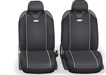 Автомобильный чехол на сиденье Autoprofi CRB-902P BK/GY черный/серый