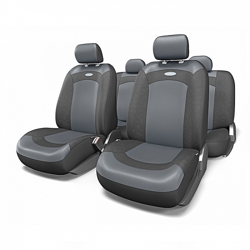 Автомобильный чехол на сиденье Autoprofi XTR-803 BK/BK M черный
