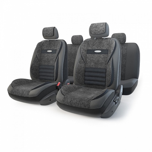 Автомобильный чехол на сиденье Autoprofi MLT-1105GV BK/BK M Черный