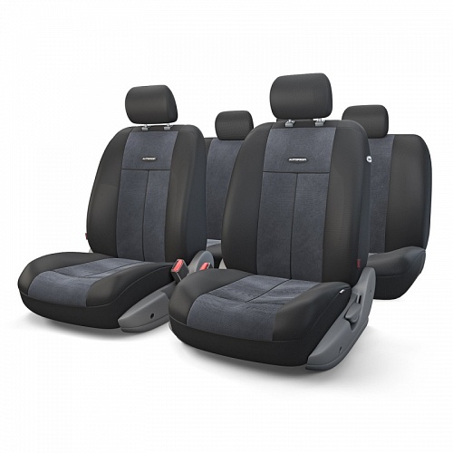 Автомобильный чехол на сиденье Autoprofi TT-902V BK/BK черный