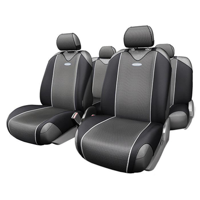 Автомобильный чехол на сиденье Autoprofi CRB-802 GY серый