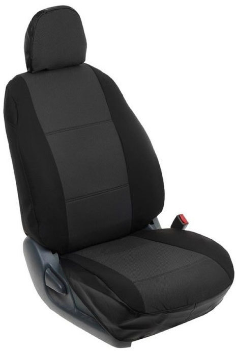 Автомобильный чехол на сиденье SeiNtex 87911 ГАЗ Газель Next 2014-> черный/серый