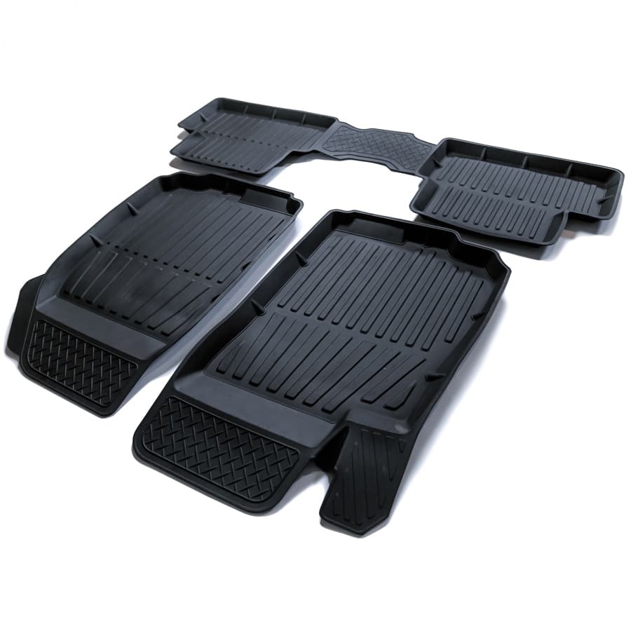 Автомобильный коврик AvtoDriver 87721 в салон Renault Duster 2011-2014 г.в., черный