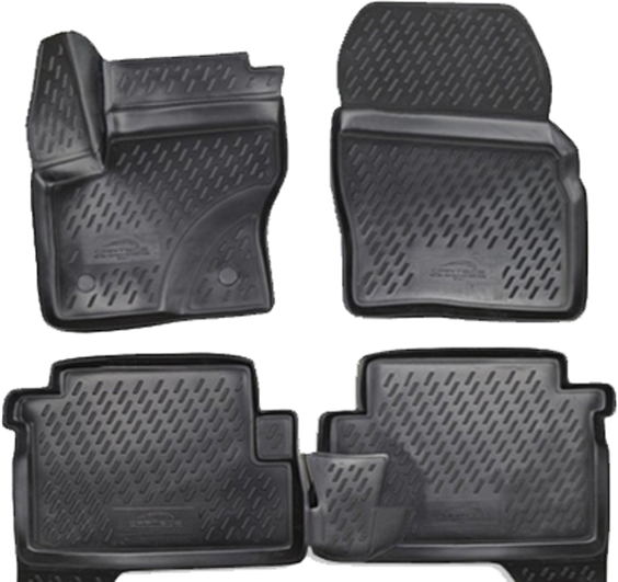 Автомобильный коврик Element ELEMENT.CARFRD00009K в салон Ford Kuga 2013-2019 г., черный