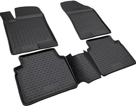 Автомобильный коврик Element CARNIS00041 в салон Nissan Qashqai 2014-2021 г., черный