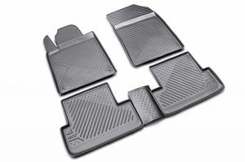 Автомобильный коврик Element CARPGT00015 в багажник Peugeot 407 2004-2010 г., черный