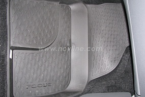 Автомобильный коврик Element CARFRD00001H в салон Ford Focus III 2011-2015 г.в., черный
