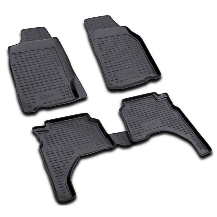 Автомобильный коврик Element NLC.35.10.210 в салон Mitsubishi L200 1996-2005 г.в., черный