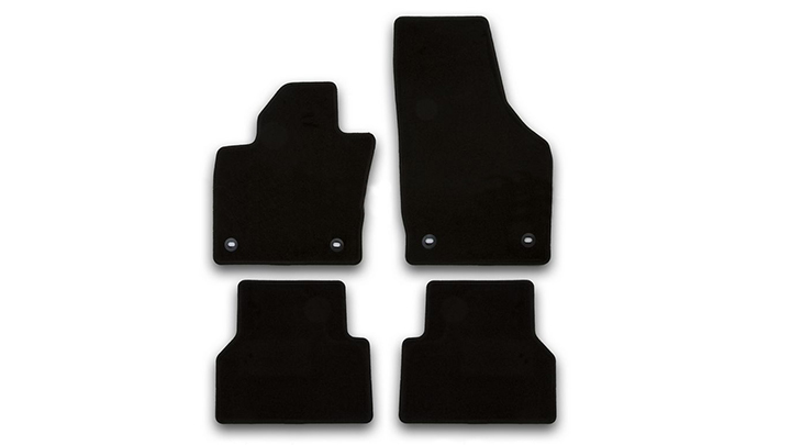 Автомобильный коврик Klever KVR01041901200K в салон Audi Q3 2015->, черный