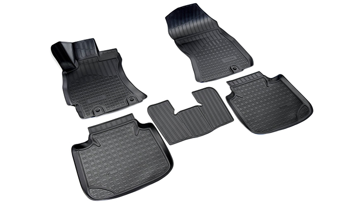 Автомобильный коврик Norplast NPA11-C84-400 в салон Subaru Outback 2015->, черный