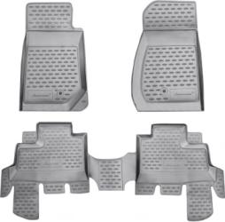 Автомобильный коврик Element CARJEP00007 в салон Jeep Wrangler 2007->, черный
