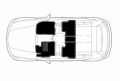 Element NLC.37.02.210k в салон Opel Astra H 2004-2014 г., черный
