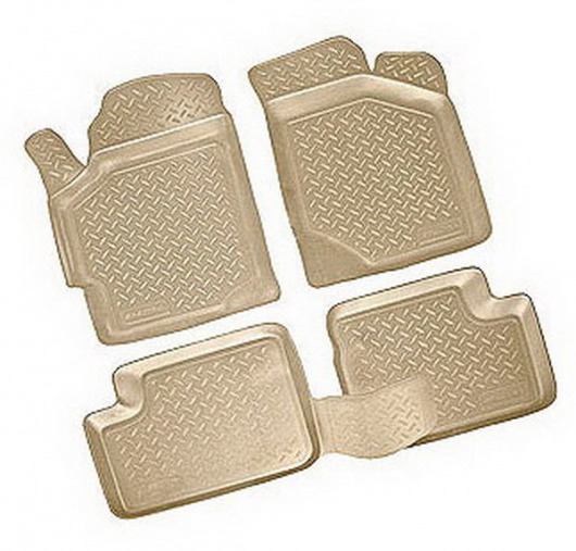 Автомобильный коврик Element NLC.48.44.212 в салон Toyota Highlander 2001-2007 г.в., бежевый