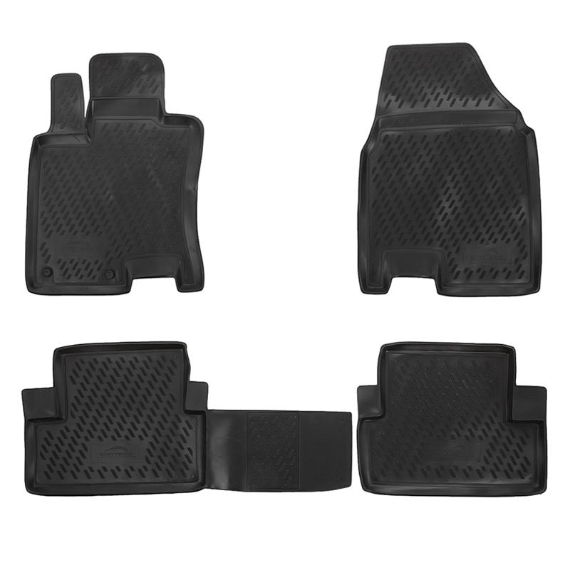 Автомобильный коврик Element ELEMENT.CARNIS00021- в салон Nissan Qashqai (2007-2014), черный